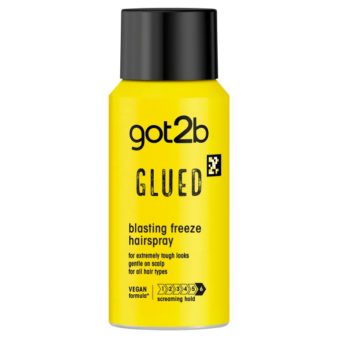 Schwarzkopf Got2b Glued Blasting Freeze Hairspray Mini 100ml Schwarzkopf