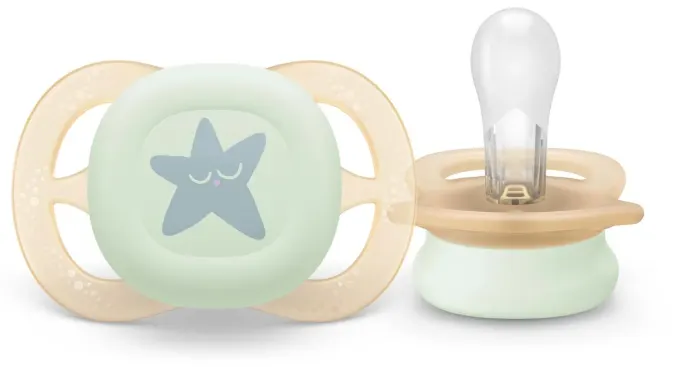 Philips Avent Ultra Start Napp För Nyfödda Natt Mix 0-2 mån Philips Avent