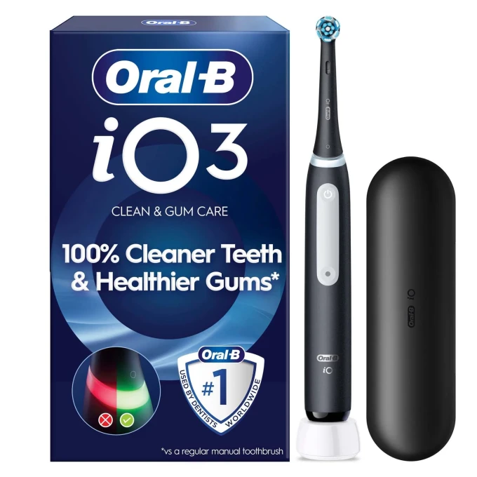 Oral-B iO 3 Svart Eltandborste Oral-B