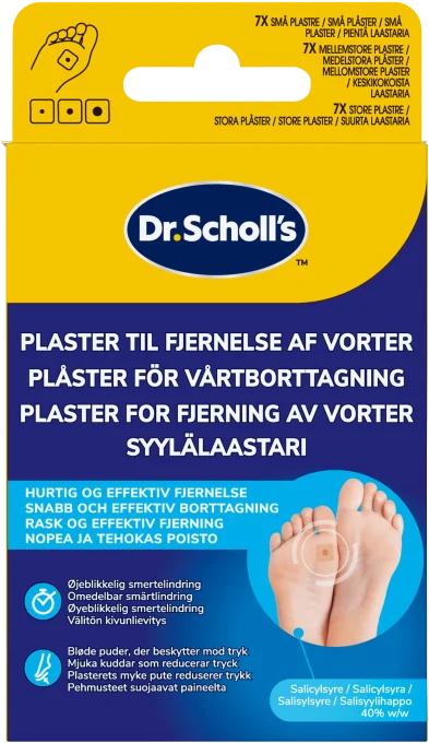 Dr. Scholl's Plåster för vårtborttagning 7 st Scholl