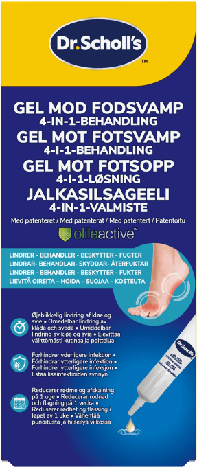 Dr. Scholl's Gel Mot Fotsvamp 4-in-1 10 ml Scholl