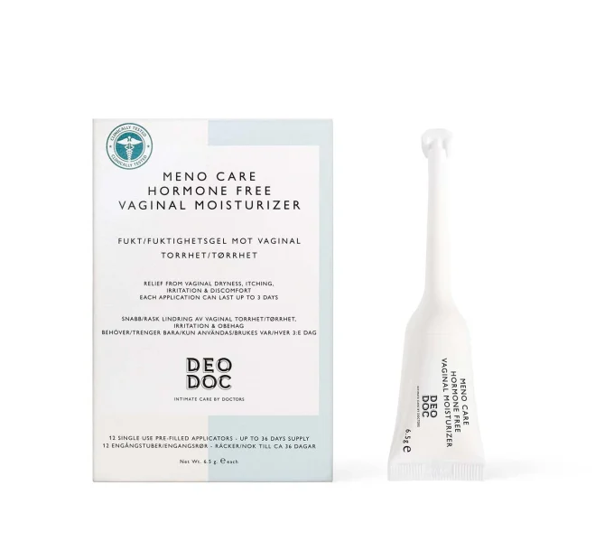 DeoDoc Meno Care Hormone Free Vaginal Moisturizer 78 g, 12 st DeoDoc