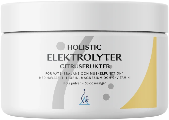 Holistic Elektrolyter Citrusfrukter 140 g Holistic