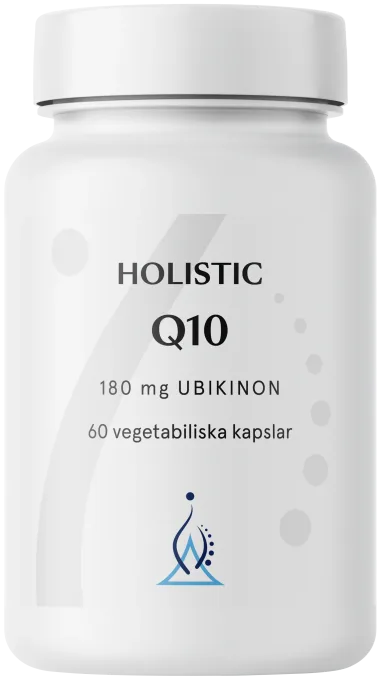 Holistic Q10 180 mg 60 kapslar Holistic