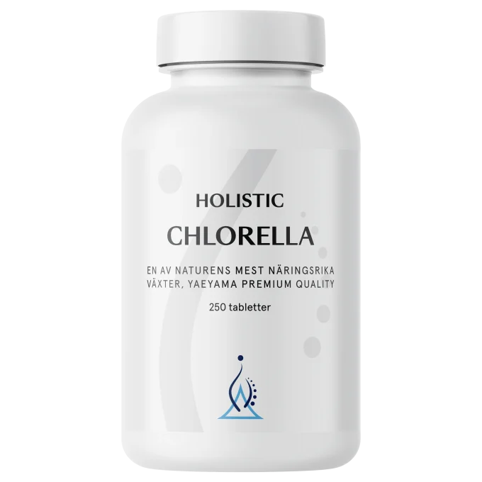 Holistic Chlorella 250 tabletter Holistic
