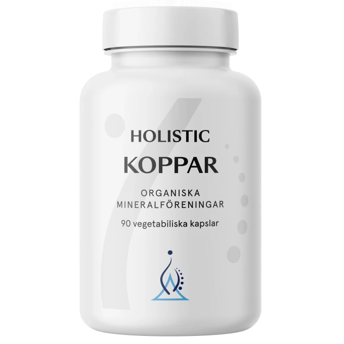 Holistic Koppar 2 mg 90 kapslar Holistic