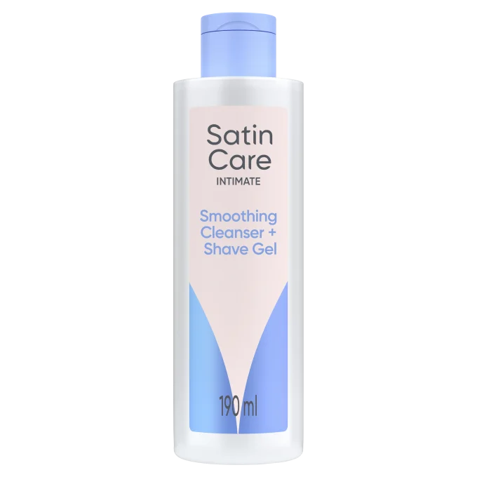 Satin Care Cleanser + Shave Gel 190 ml Satin Care