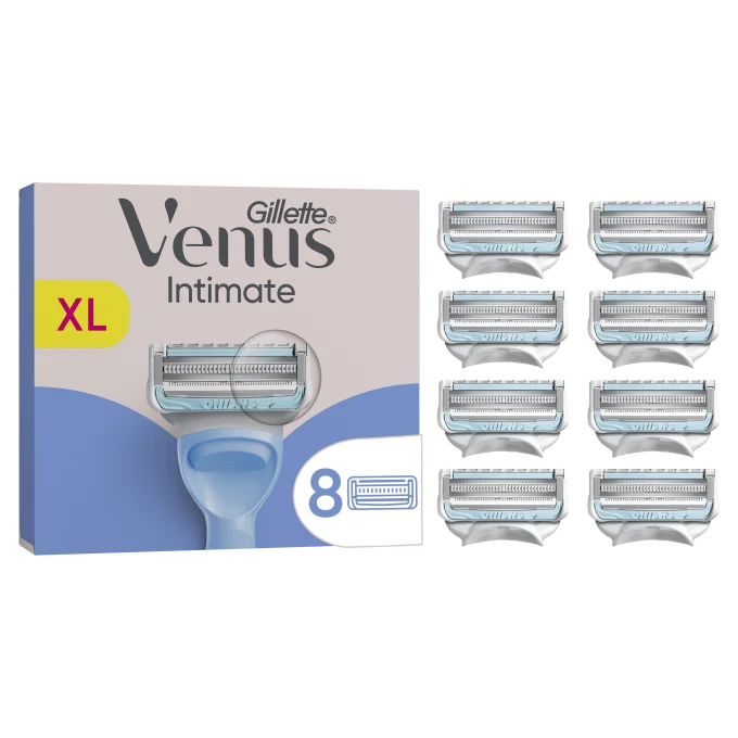 Gillette Venus Initimate Rakblad för Intimområdet 8 st Gillette Venus