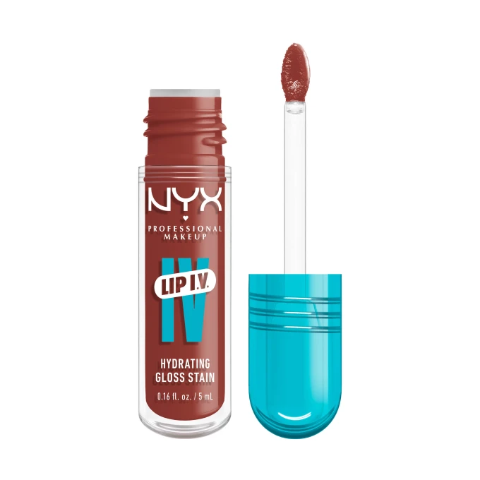 NYX Professional Makeup Lip I.V. Lip Gloss 5 ml 18 Drippin Nude NYX Professional Makeup