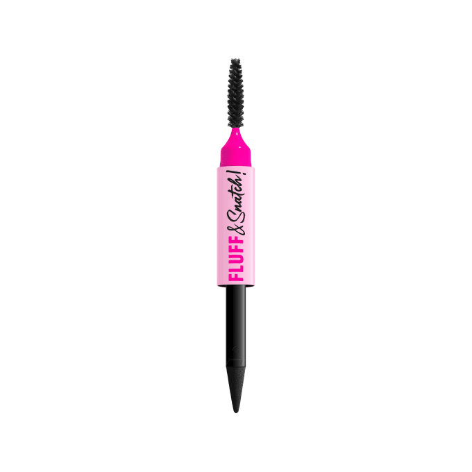 NYX Professional Makeup Fluff N Snatch Brow Powder Brynpenna 1 g 08 Black NYX Professional Makeup