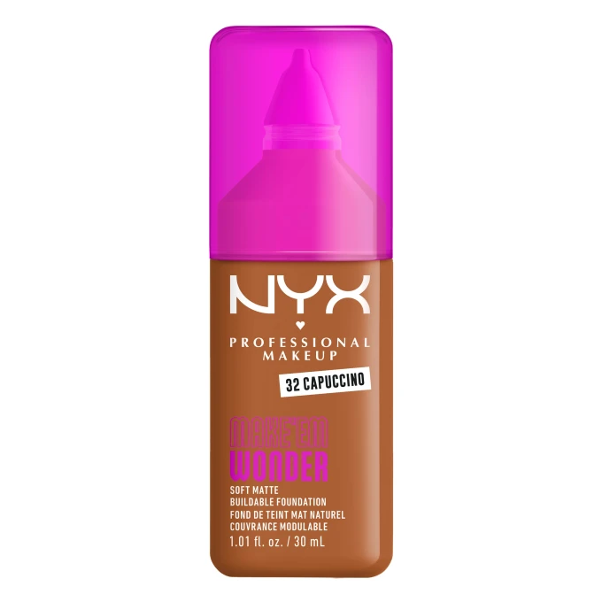 NYX Professional Makeup Make Em Wonder Foundation 30 ml 32 Capuccino NYX Professional Makeup