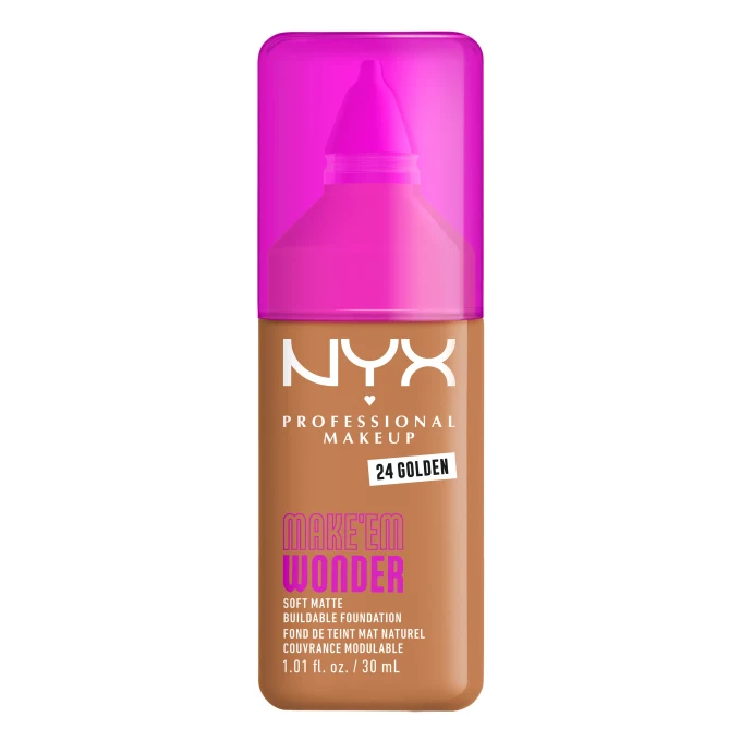 NYX Professional Makeup Make Em Wonder Foundation 30 ml 24 Golden NYX Professional Makeup