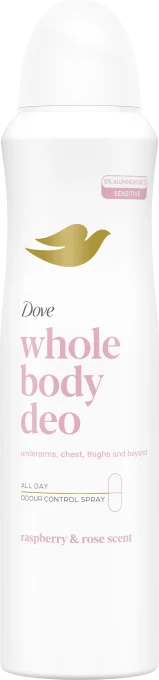 Dove Raspberry & Rose Whole Body Deodorant Spray 150 ml Dove