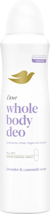 Dove Lavender & Chamomile Whole Body Deodorant Spray 150 ml Dove