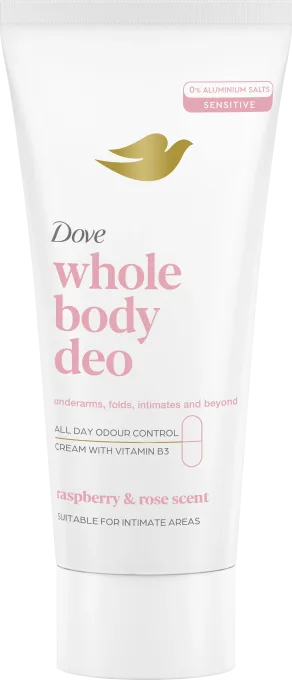 Dove Raspberry & Rose Whole Body Deodorant Cream 75 ml Dove