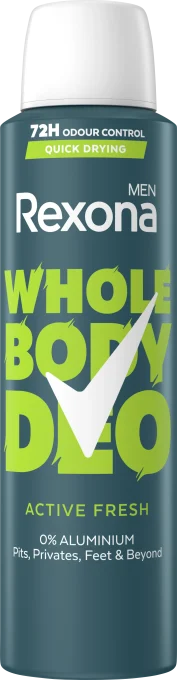 Rexona Men Whole Body Deo Active Fresh Spray 150 ml Rexona