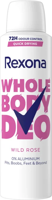 Rexona Whole Body Deo Wild Rose Spray 150 ml Rexona