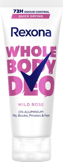 Rexona Whole Body Deo Wild Rose Cream 75 ml Rexona