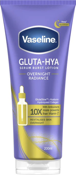 Vaseline Gluta Hya Overnight Radiance Body Serum 200 ml Vaseline
