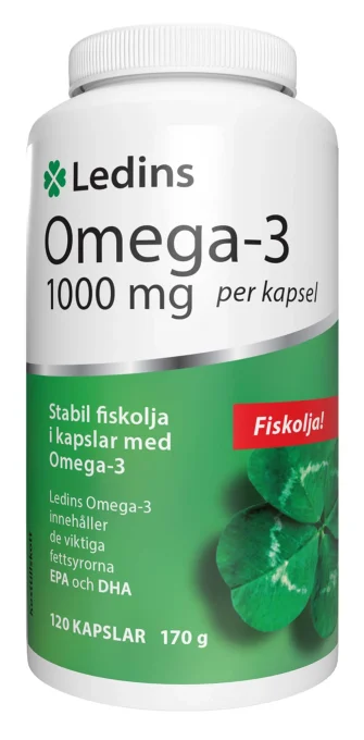 Ledins Omega-3 1000 mg, 120 st Ledins