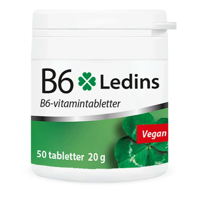 Ledins Vitamin B6 20 mg, 50 st Ledins