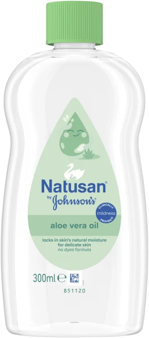Natusan Baby Oil Aloe Vera 300 ml Natusan