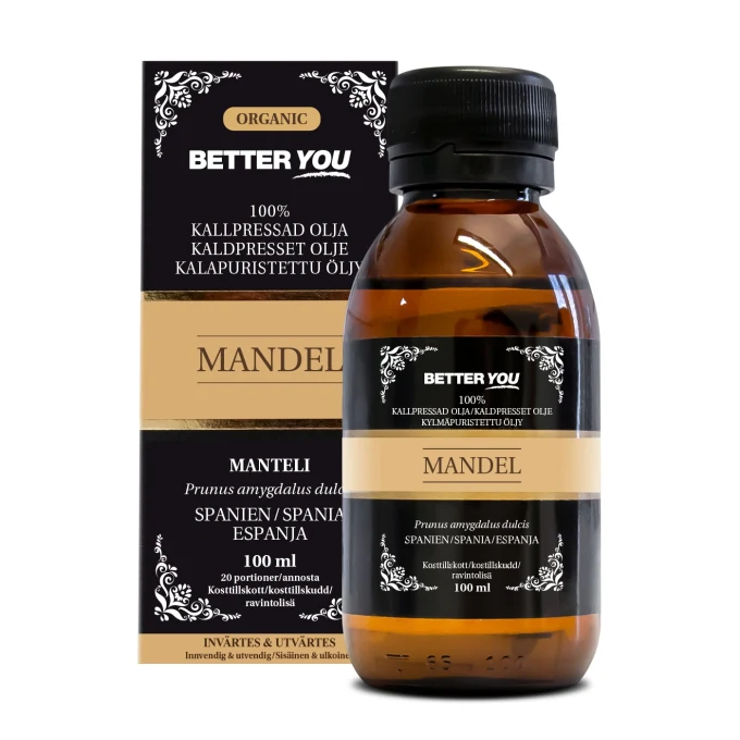 Better You Mandelolja Kallpressad 100 ml Better You