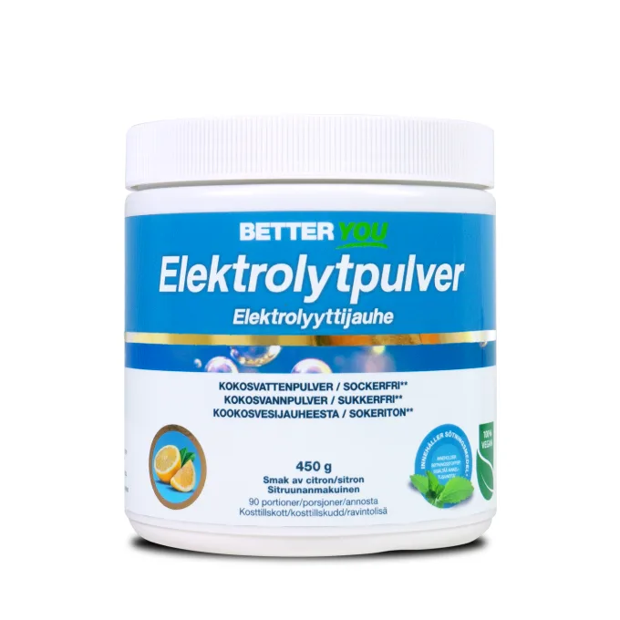 Better You Elektrolytpulver Citron 450 g Better You