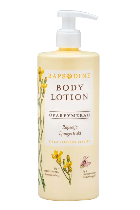 Rapsodine Bodylotion Oparfymerad 500 ml Rapsodine