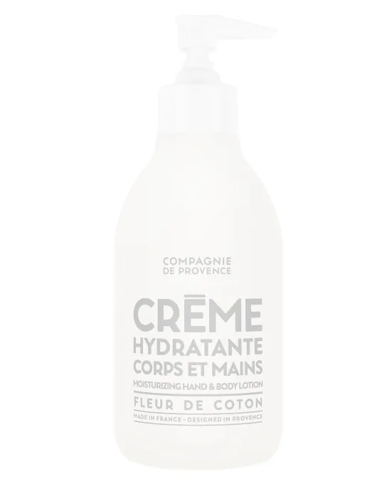 Compagnie de Provence Moisturizing Hand & Body Lotion Cotton Flower 300 ml Compagnie de Provence