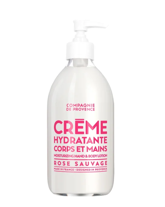 Compagnie de Provence Moisturizing Hand & Body Lotion Wild Rose 300 ml Compagnie de Provence