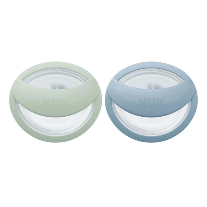 NUK Perfect Match Napp 0-6 mån 2 st Green/Blue Nuk