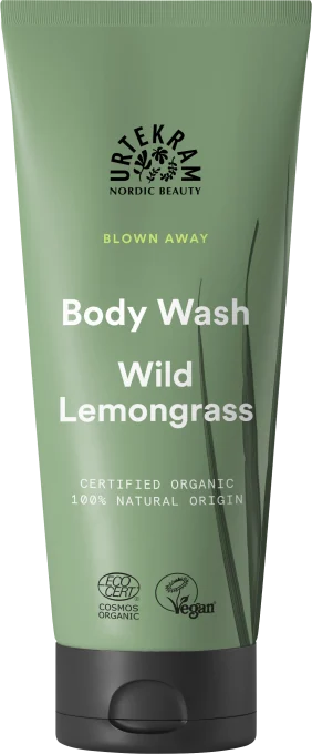 Urtekram Blown Away Wild Lemongrass Body Wash 200 ml Urtekram