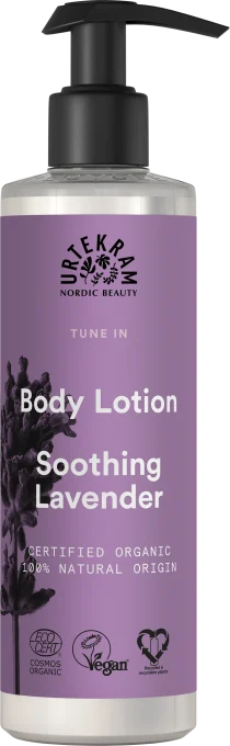 Urtekram Tune In Soothing Lavender Body Lotion 245 ml Urtekram