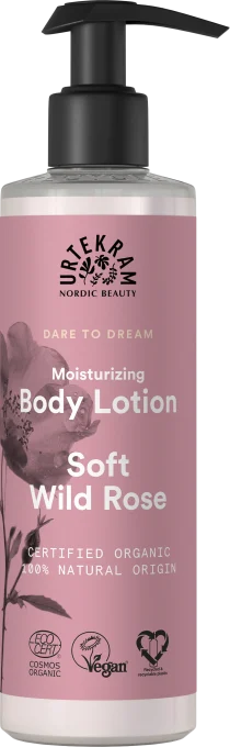 Urtekram Dare To Dream Soft Wild Rose Body Lotion 245 ml Urtekram