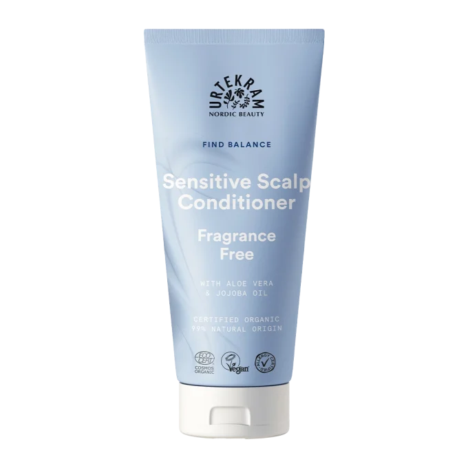 Urtekram Find Balance Fragrance Free Sensitive Scalp Conditioner 180 ml Urtekram