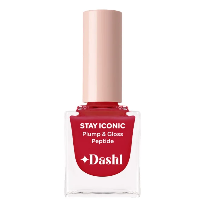 Dashl Stay Iconic Plump & Gloss Peptide Nagellack 10 ml 17 Scarlett Dashl