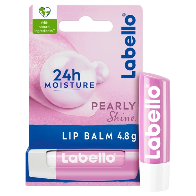 Labello Pearly Shine Lip Balm 4,8 g Labello