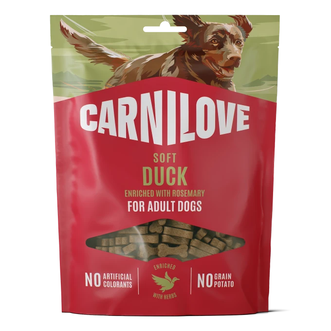 Carnilove Dog Soft Snack Duck enriched with Rosemary 200 g Carnilove