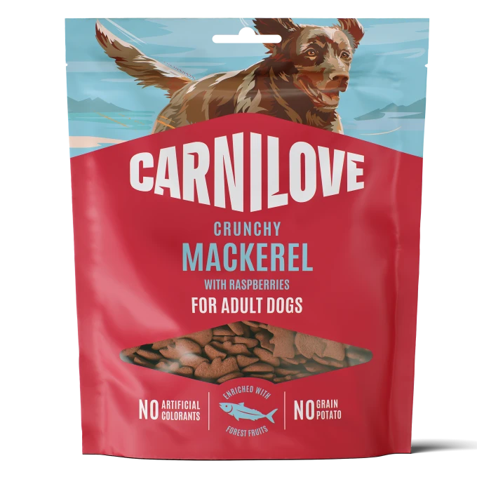 Carnilove Dog Crunchy Snack Mackerel with Raspberries 200 g Carnilove