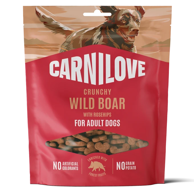 Carnilove Dog Crunchy Snack Wild Boar with Rosehips 200 g Carnilove