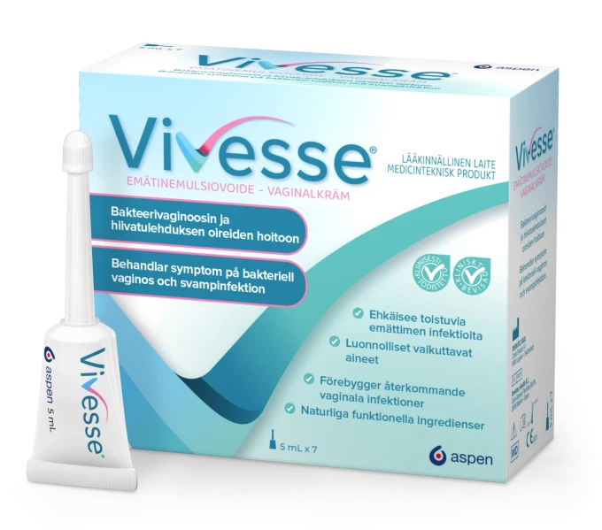 Vivesse Vaginalkräm 7 x 5 ml Vivesse