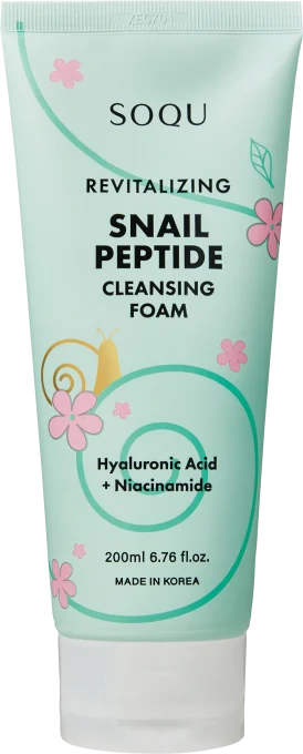 SOQU Snail Peptide Cleansing Foam 200 ml SOQU