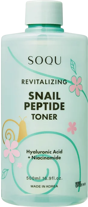 SOQU Snail Peptide Toner 500 ml SOQU