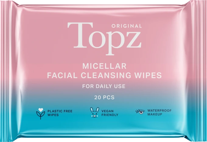 Topz Daily Cleansing Wipes Micellar 20 st Topz