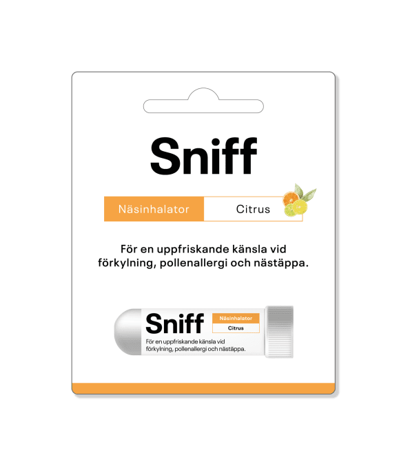 Sniff Näsinhalator Citrus Sniff