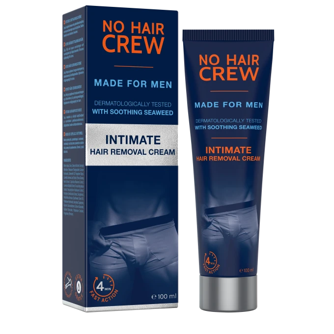 No Hair Crew Intimate Hair Removal Cream 100 ml No Hair Crew