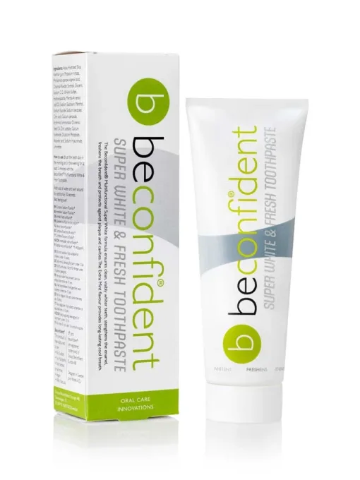 Beconfident Multifunctional Superwhite Fresh Tandkräm 75 ml Beconfident