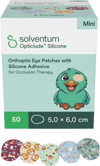 Opticlude Silicone Ögonförband Mini 2737PB 50 st Opticlude