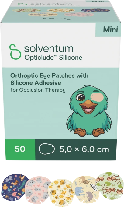 Opticlude Silicone Ögonförband Mini 2737PG 50 st Opticlude